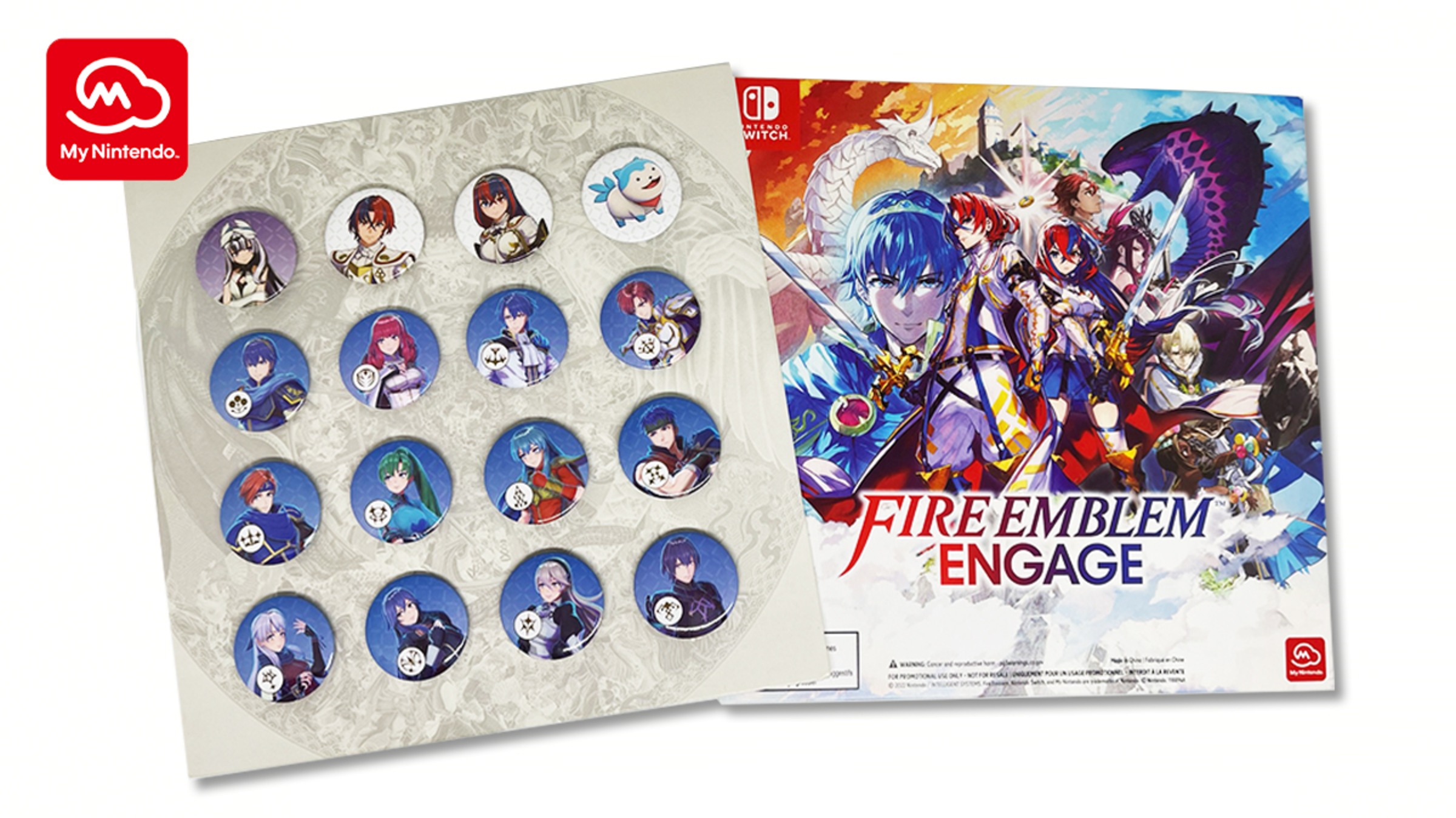 Fire Emblem™ Engage Character Button pins - Nintendo Official Site
